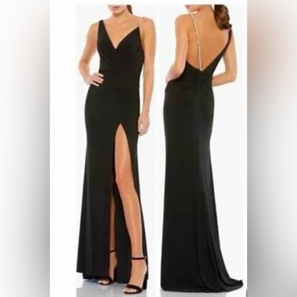 Ieena by Mac Duggal Black Gown